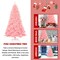 7.5 Feet Hinged Full Fir Artificial Christmas Tree with Metal Stand